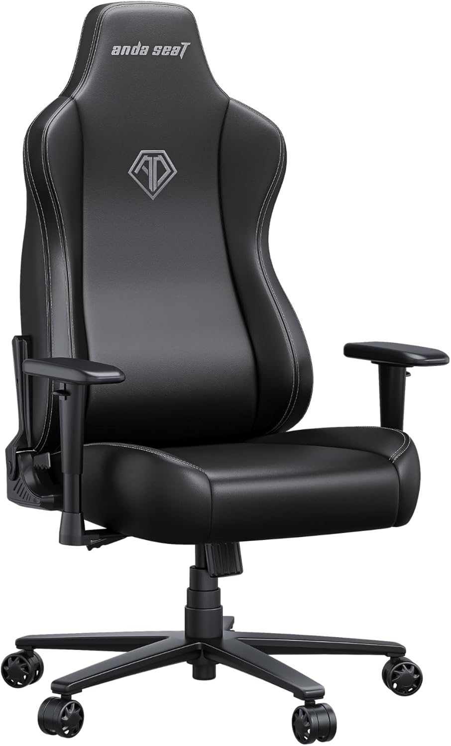 Anda Seat Novis Gaming Chair for Adults -XL Reclining Video Game Chairs, Linen Fabric Ergonomic Office Chair, Heavy Duty Back Lumbar Support - Gray Fabric Computer Chairs for Home & Work